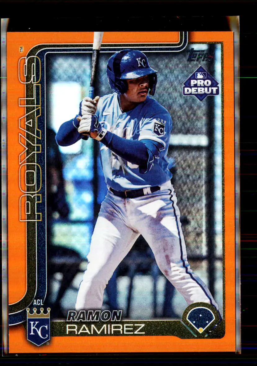 Ramon Ramirez #/25 2025 Topps Pro Debut Orange Foil #PD-73 - (135) - ACL Royals