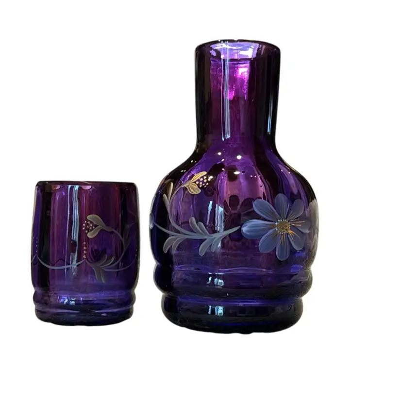 Bill Fenton Signed Royal Purple Tumble Up With Etched Don Fenton Signature 1998 #325 - RARE 7.5”