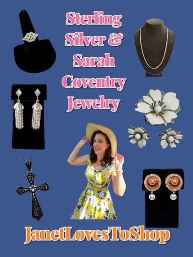 Sterling Silver & VTG Sarah Coventry Jewelry! 🥰
