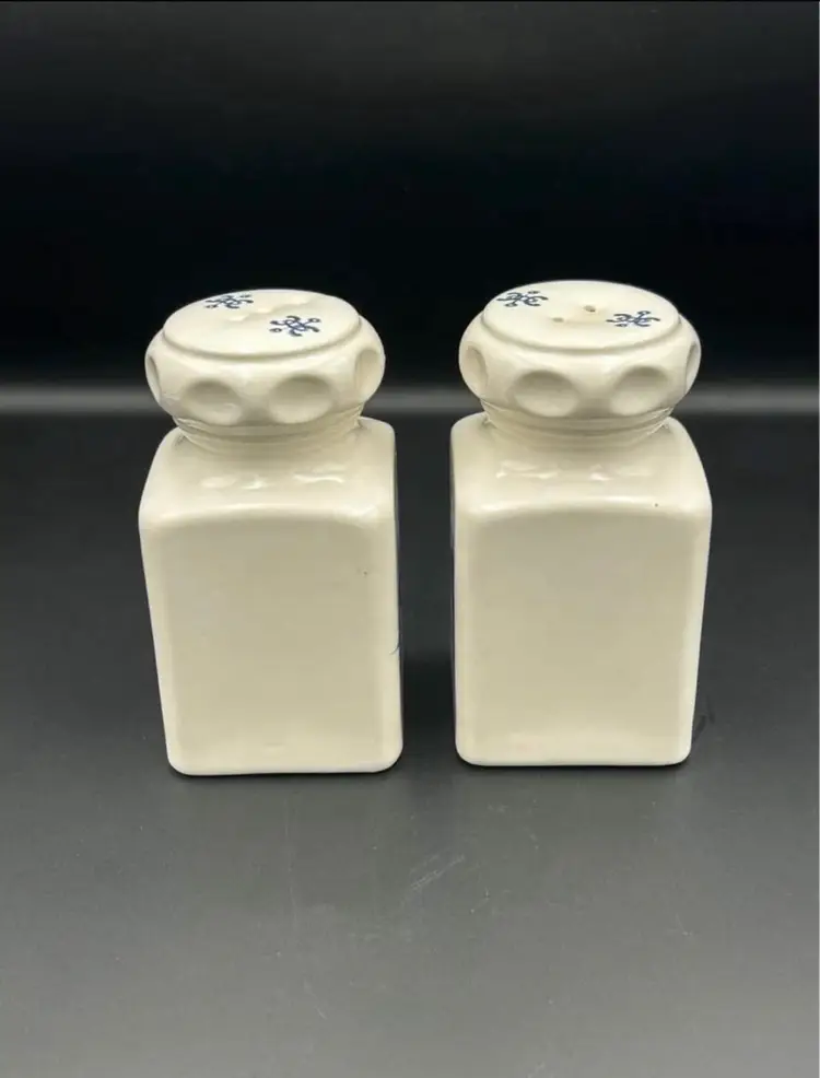Vintage Delft Blue Salt and Pepper Shakers