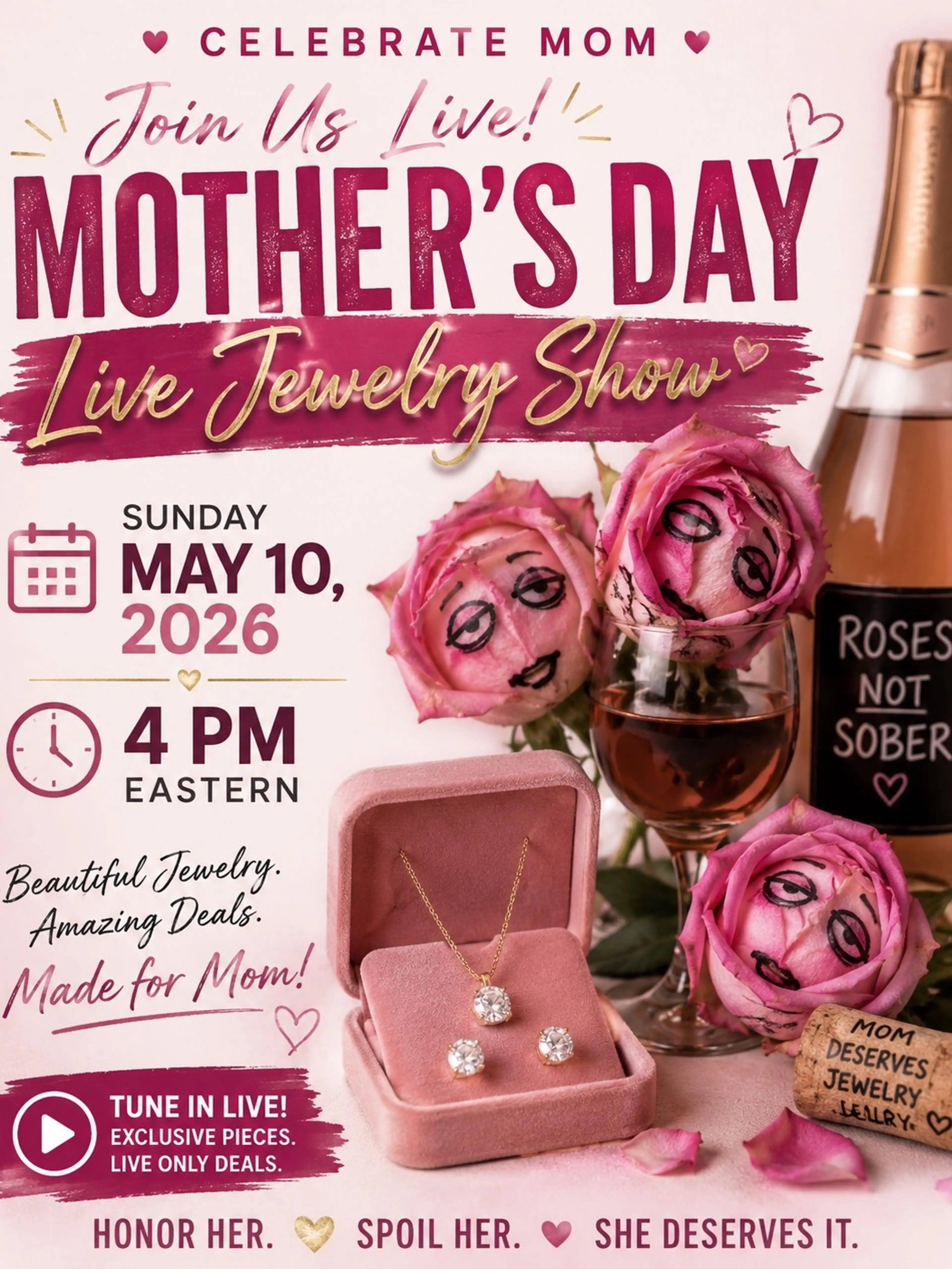 Mother’s Day Live Jewelry Show