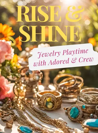 Late Start Rise And Shine Jewelry Playtime With Adored