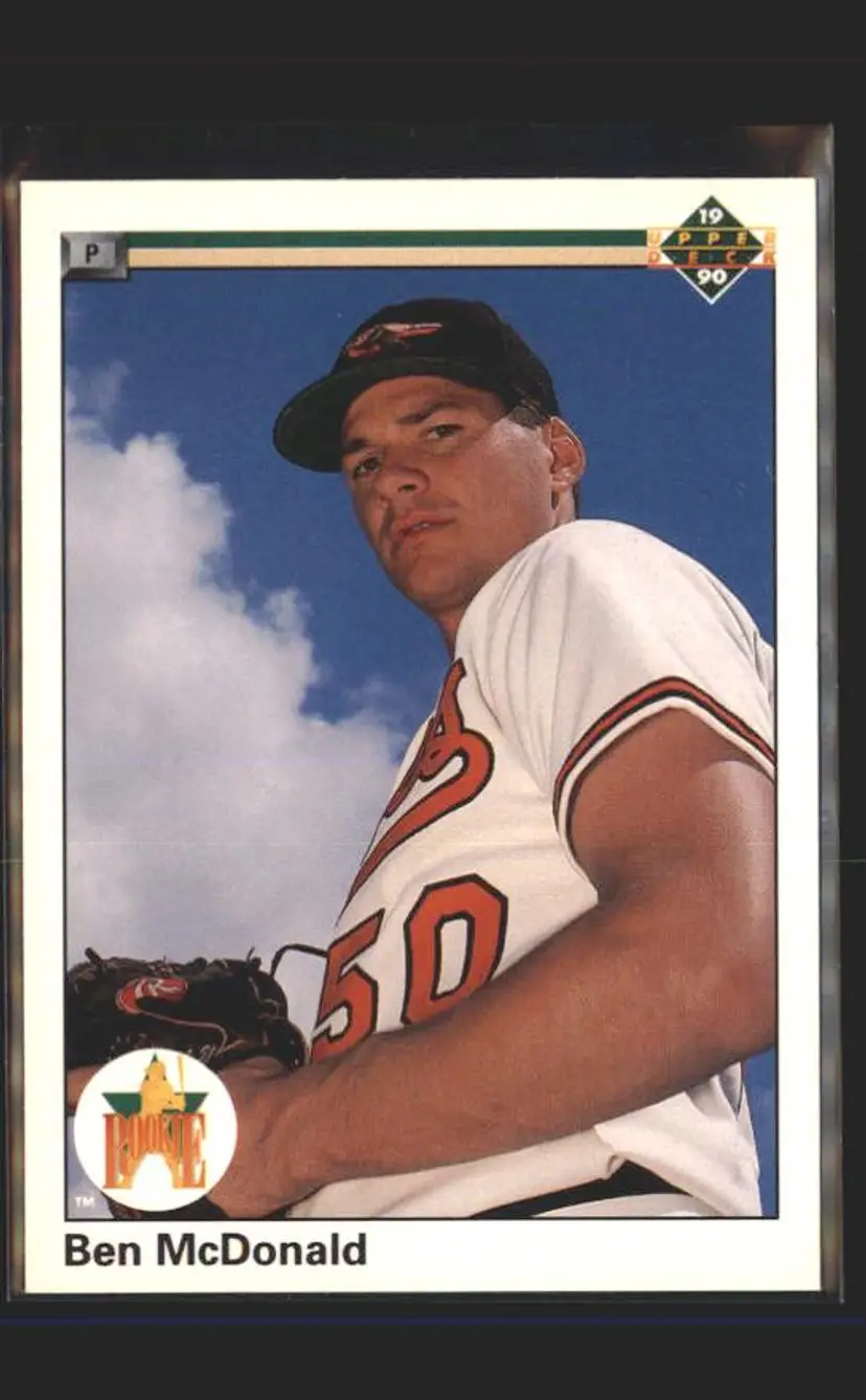1990 Upper Deck #54b Ben McDonald - (137) - Baltimore Orioles