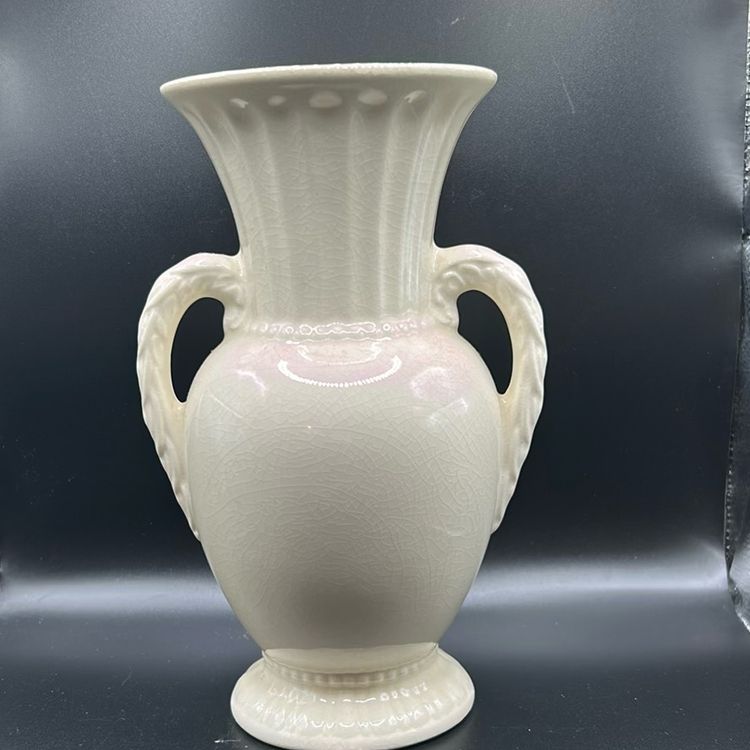 Royal Copley Floral Vase, Double Handled