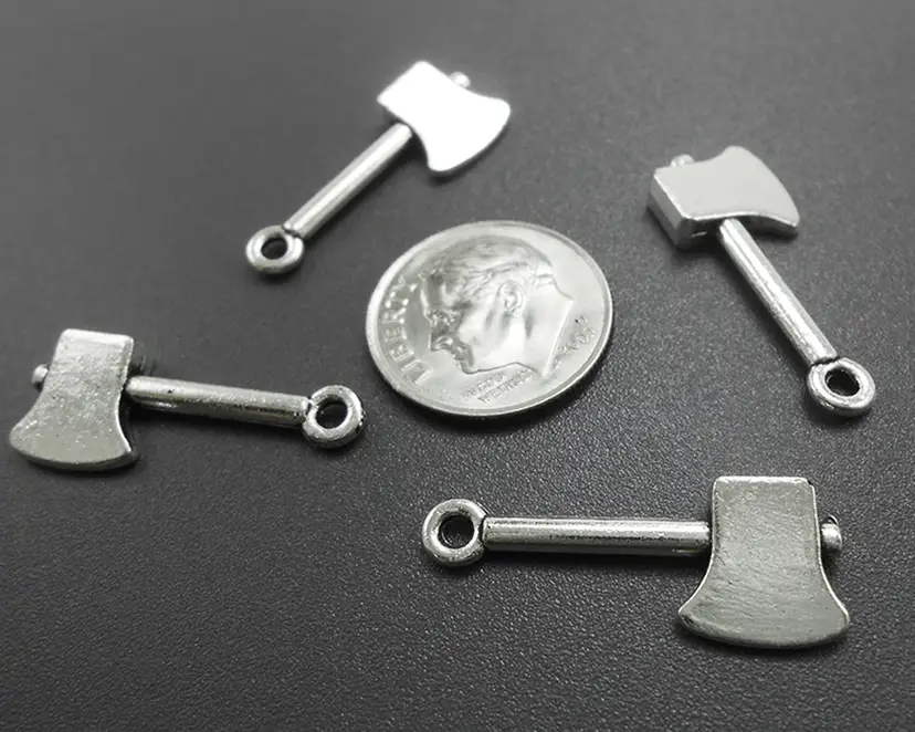 10pcs Axe Charms #BC154
