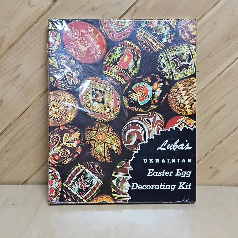 Lubas Ukrainian Easter Egg Decorating Kit Holiday Spring Hunt Colorful