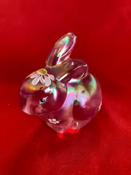 14. VTG Hand Painted Bunny