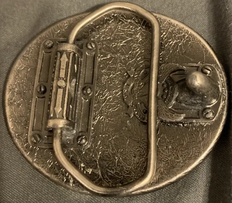 Michelin Man Tires Vintage 1970’s Belt Buckle, Excellent Condition