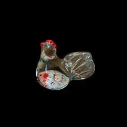 Art Hen/Chicken Figure 3 X 2 1/2 Inches