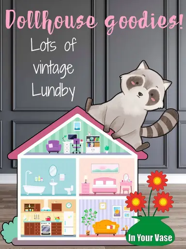 Dollhouse Decor, Lots Of Lundby 1:18 Scale