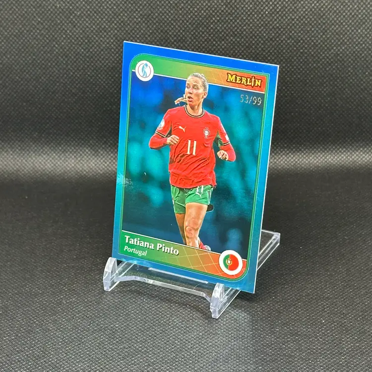 Tatiana Pinto Eurostars /99 2025 Topps Merlin Euros - Portugal