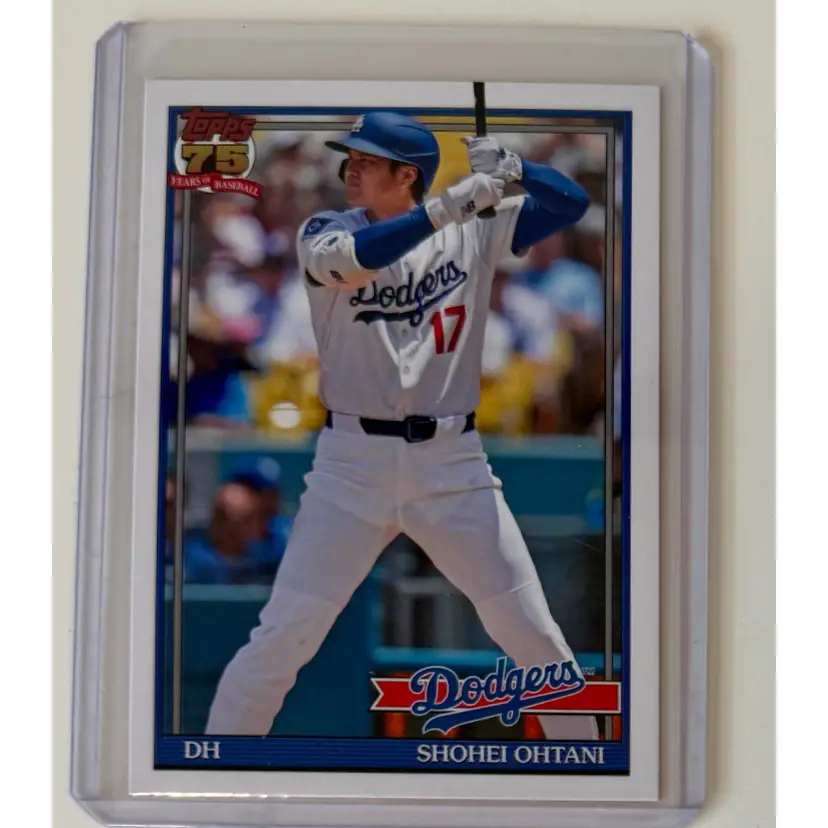 Shohei Ohtani 1991 Topps Series 2 Los Angeles Dodgers