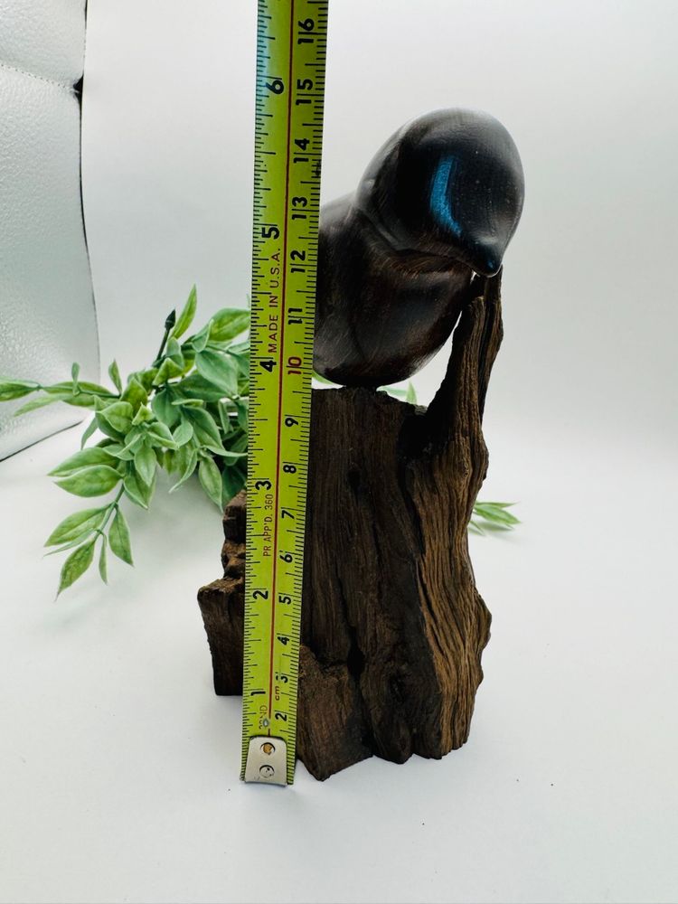 Bird Hand Carved Of Ironwood