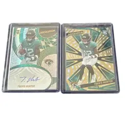 2025 Panini Revolution Travis Hunter Rookie Auto/Groove Card! Jacksonville Jaguars