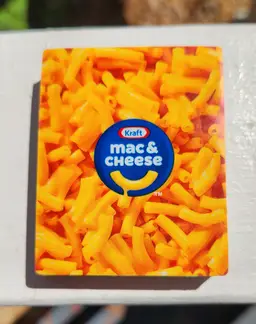 Mac & Cheese Eraser 2"x2 1/2"