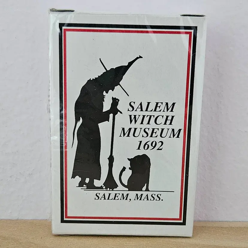 Salem Mass Witch Museum 1692 Playing Cards