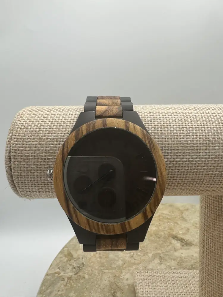 Best Man Wood Watch Size 8 New Battery