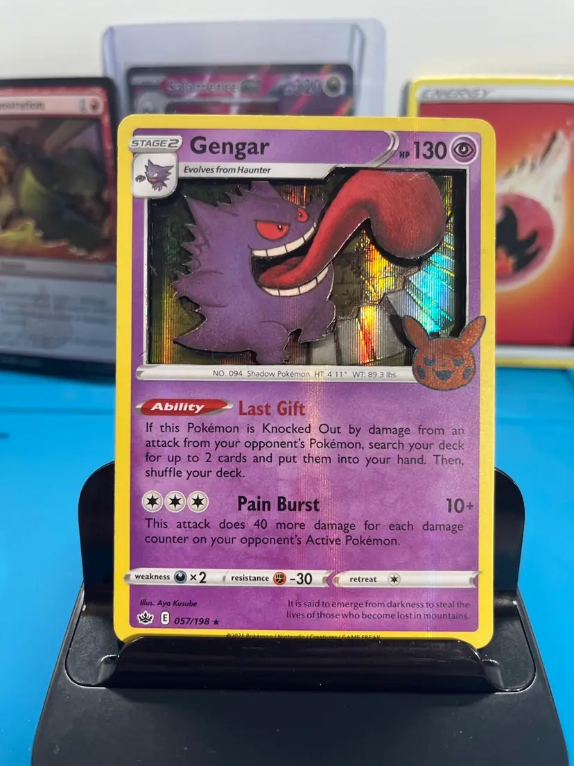 Gengar Custom 3d Pokémon Card