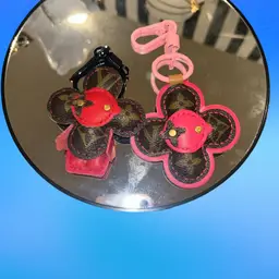 Upcycled LV Bag Charms