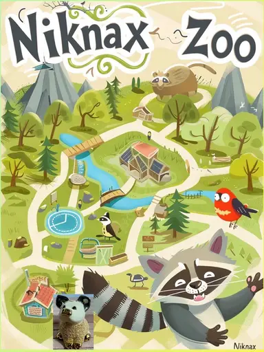 The Niknax Zoo - Pigs - Timeless Treasures by Gina