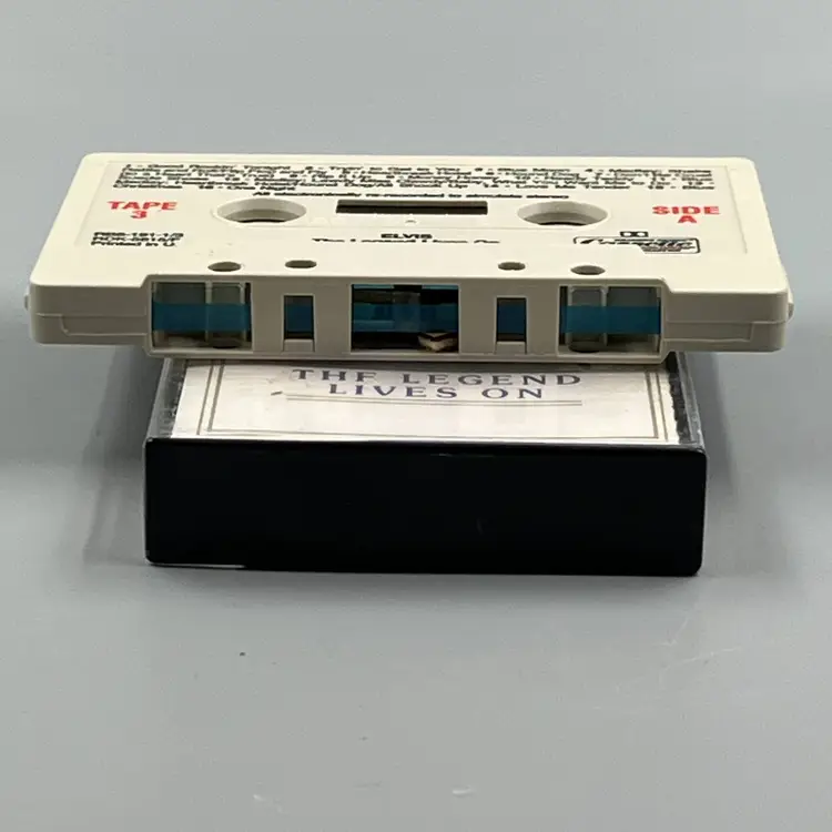 Elvis The Legend Lives On Cassette Tape