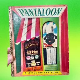 1951 Vintage Little Golden Book, Pantaloon, Children’s Story Book