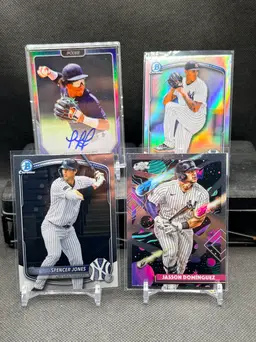 New York Yankees Lot - Delgado Auto, JDom Cosmic RC