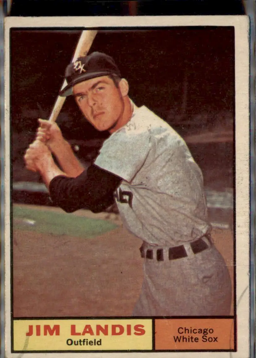 1961 Topps #271 Jim Landis - ( ) - Chicago White Sox