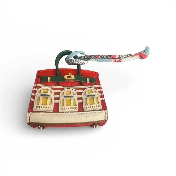 Mini Architectural Handbag Charm – Luxury Statement Accessory
