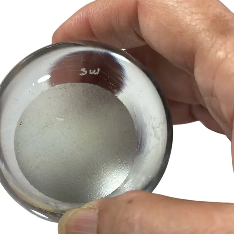 Small 2” Clear Signed Paperweight