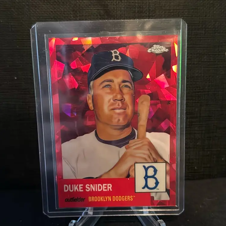 Duke Snider /100 Red Atomic Brooklyn Dodgers