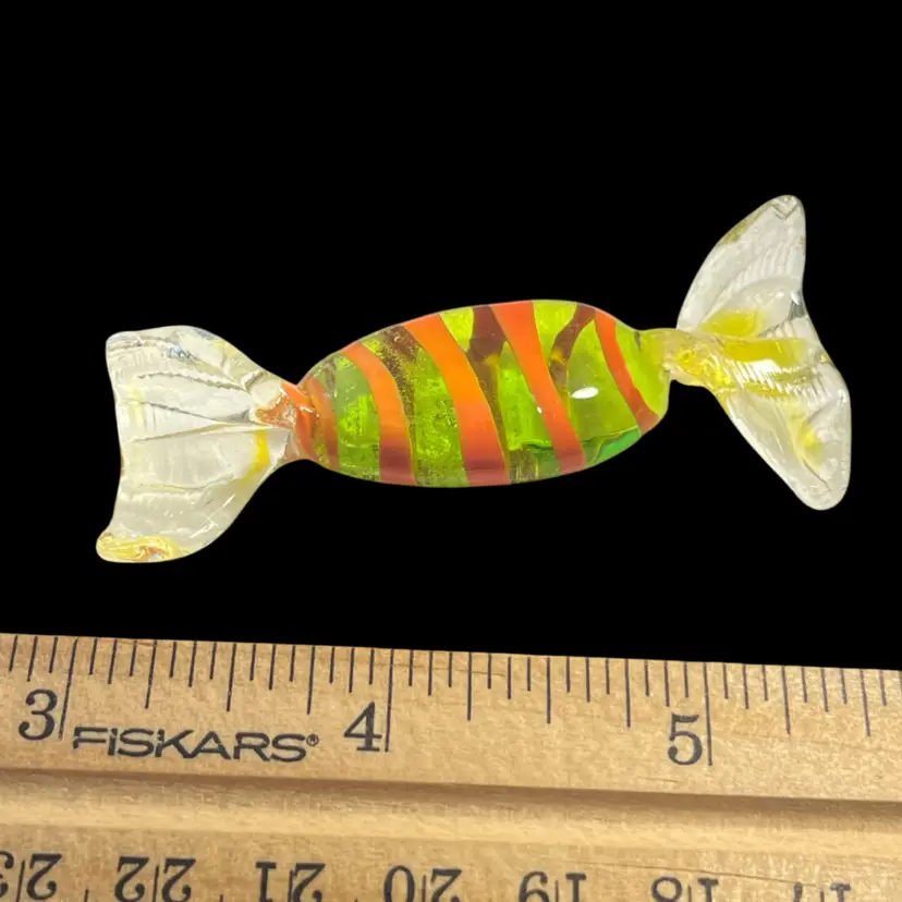 Vintage Unknown Artist Handblown Glass Candy Under 3β