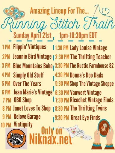 Running Stitch Train