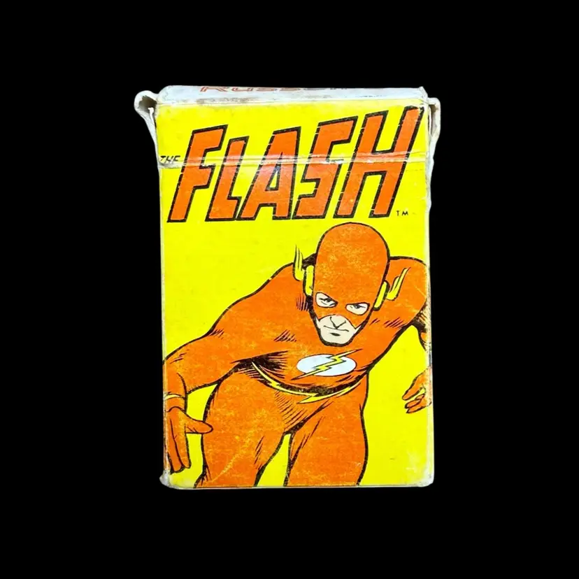 '77 Vintage DC Comics The FLASH Super Hero Card Game Full Deck READ
