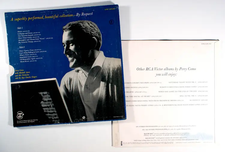 Perry Como - By Request (1962) Vinyl LP • My Favorite Things, Moon River