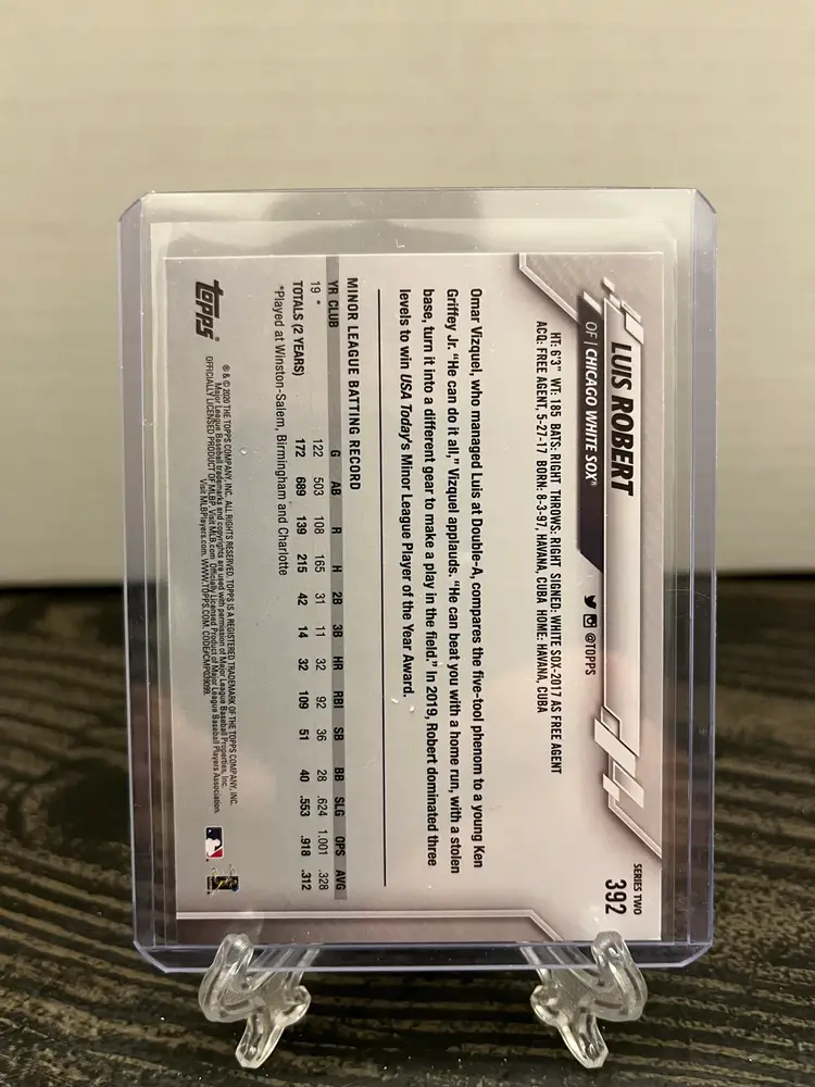 2020 Topps Series 2 Luis Robert RC - Chicago White Sox 