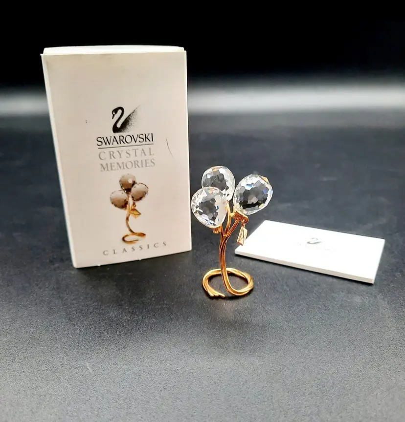 Swarovski Crystal Memories Balloon Bouquet Figurine