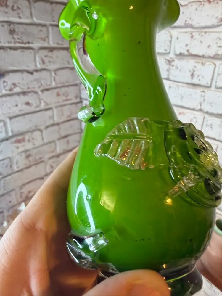 Green Vase As Is