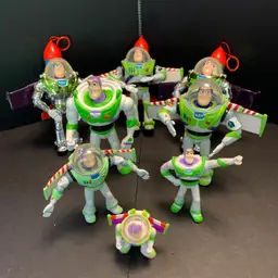 Lot of 8 Toy Story Buzz Lightyear Action Figures AS IS