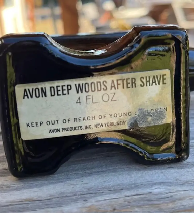 Anvil and Hammer Deep Woods Avon After Shave Decanter