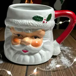 CP Ceramic Santa Coffee Mug
