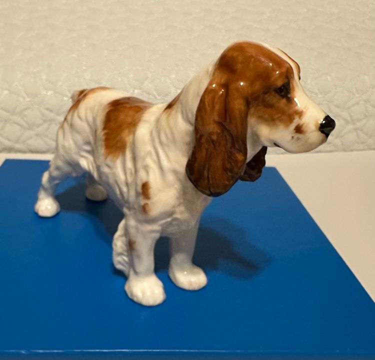 Royal Doulton Springer Spaniel Dog Figurine 7” x 5”