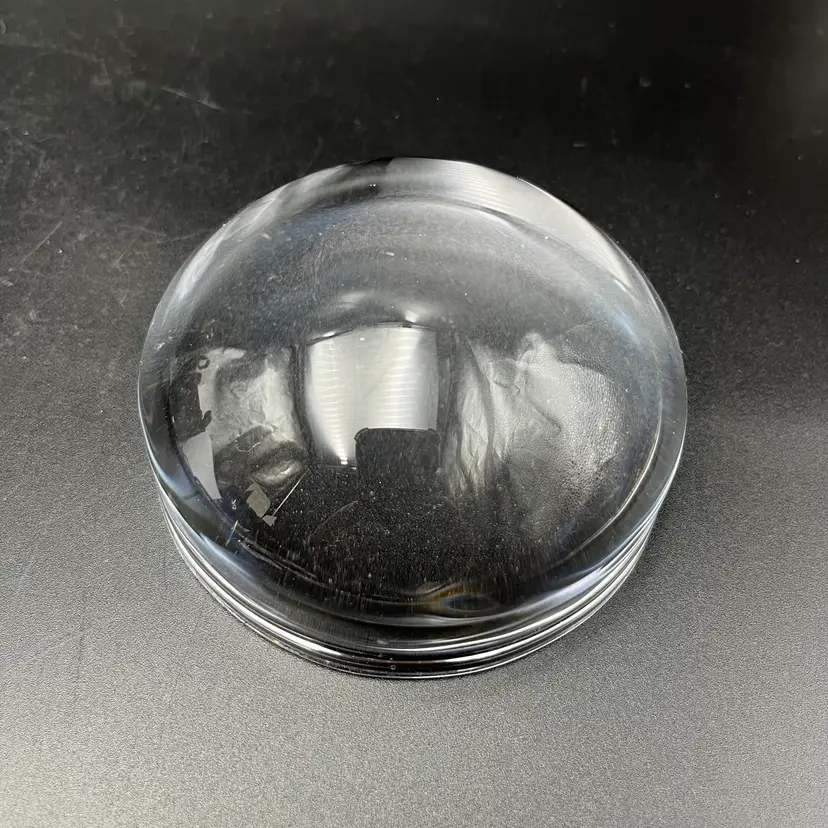 Vintage 3.5” Magnifying Glass Paperweight 