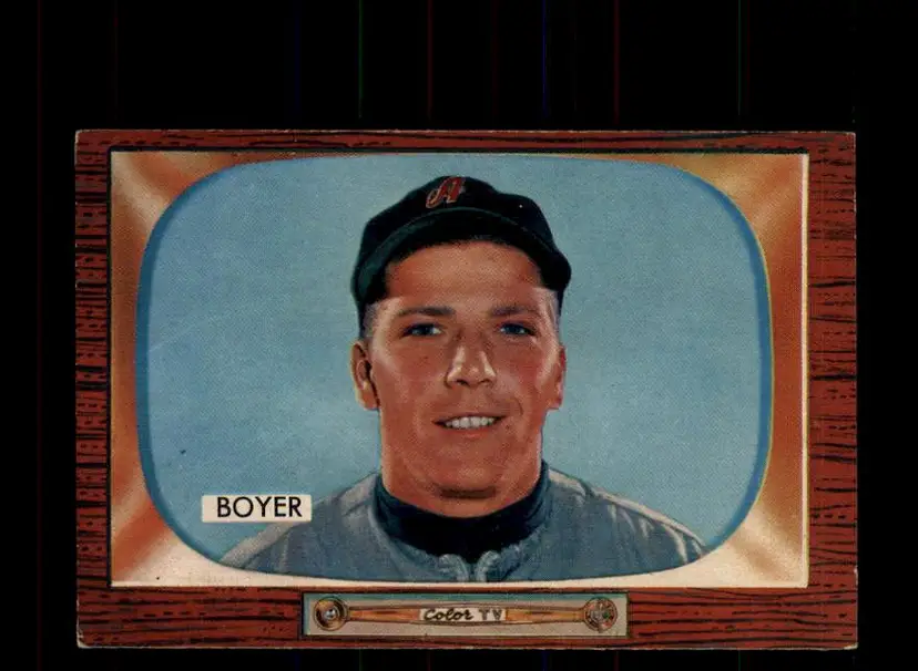 1955 Bowman #149 Cloyd Boyer - (pk-tl3) - Kansas City Athletics
