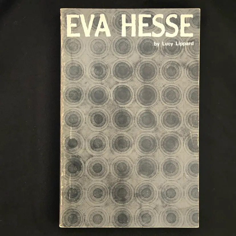 Art Book EVA HESSE by Lippard, Lucy R. (1976) Paperback Vintage with Issues READ