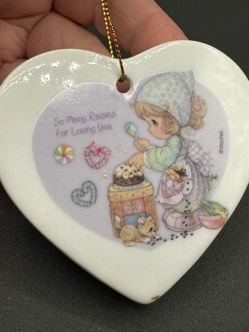 Precious Moments Sweetest Christmas Porcelain Ornament