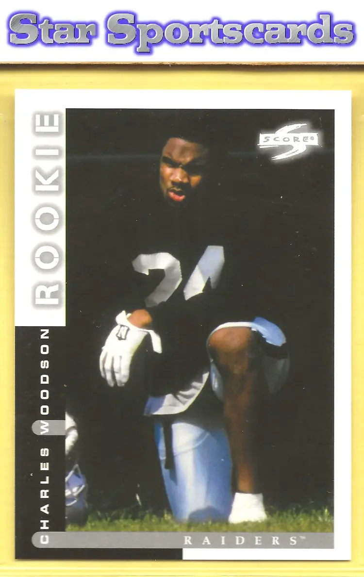 1998 Score #236 Charles Woodson RC Oakland Raiders Rookie