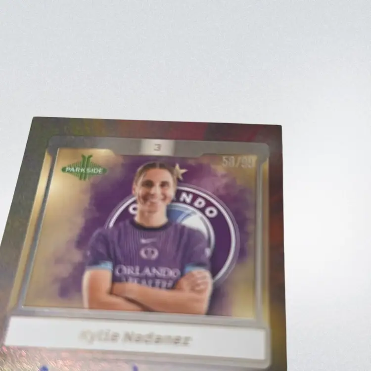 Kylie Nadaner 2025 Parkside NWSL Vol. 2 Rainbow Shimmer Signature Series 58/99