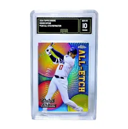 SHOHEI OHTANI 2024 TOPPS CHROME ALL ETCH REFRACTOR GEM MINT 10