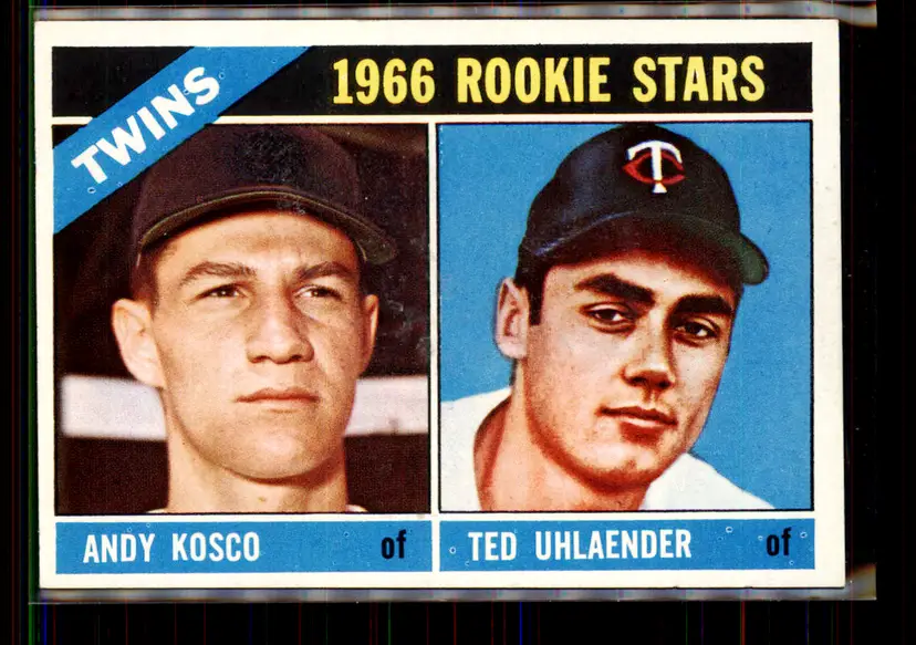Andy Kosco/Ted Uhlaender 1966 Topps #264 - Minnesota Twins - (146-232)